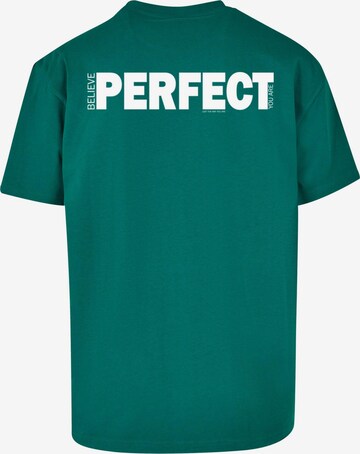 Merchcode T-Shirt 'Believe Front' in Grün