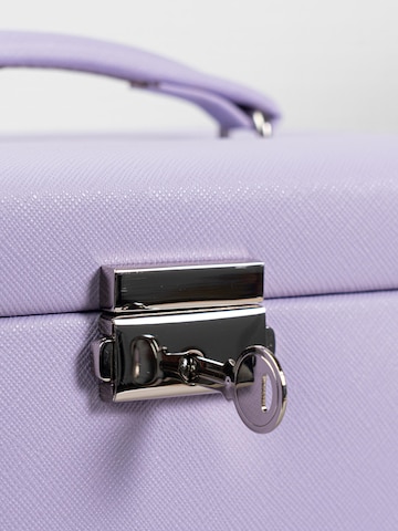 Boîte à bijoux 'JOLIE Schmuckkästchen - Kreuznarben Optik' Friedrich23 en violet