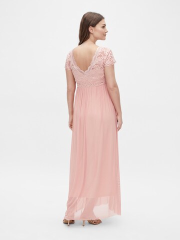MAMALICIOUS Evening dress 'Vana' in Pink