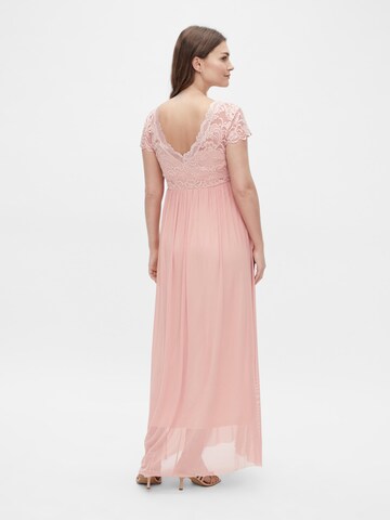 MAMALICIOUS Evening Dress 'Vana' in Pink