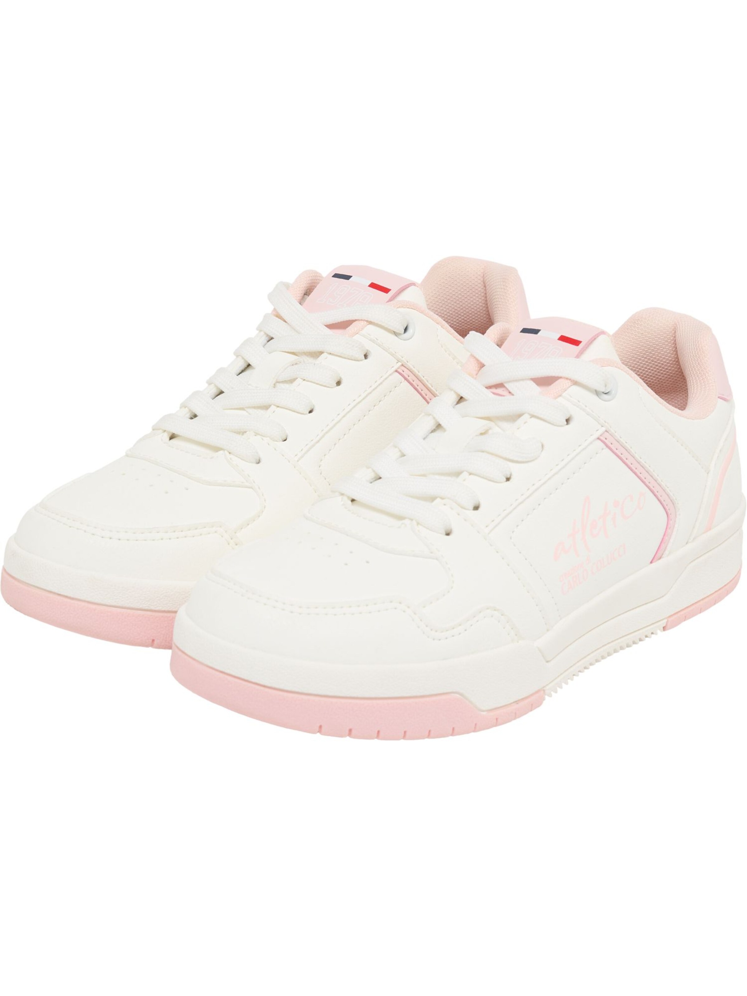 Baskets basses Carlo Colucci en rose