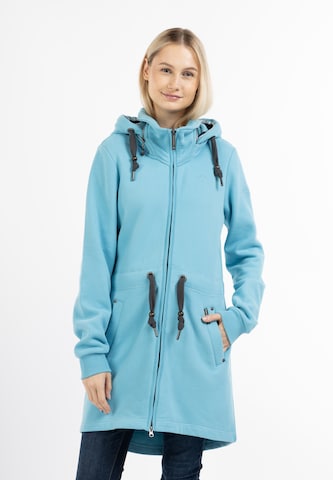 Schmuddelwedda Sweat jacket in Blue: front