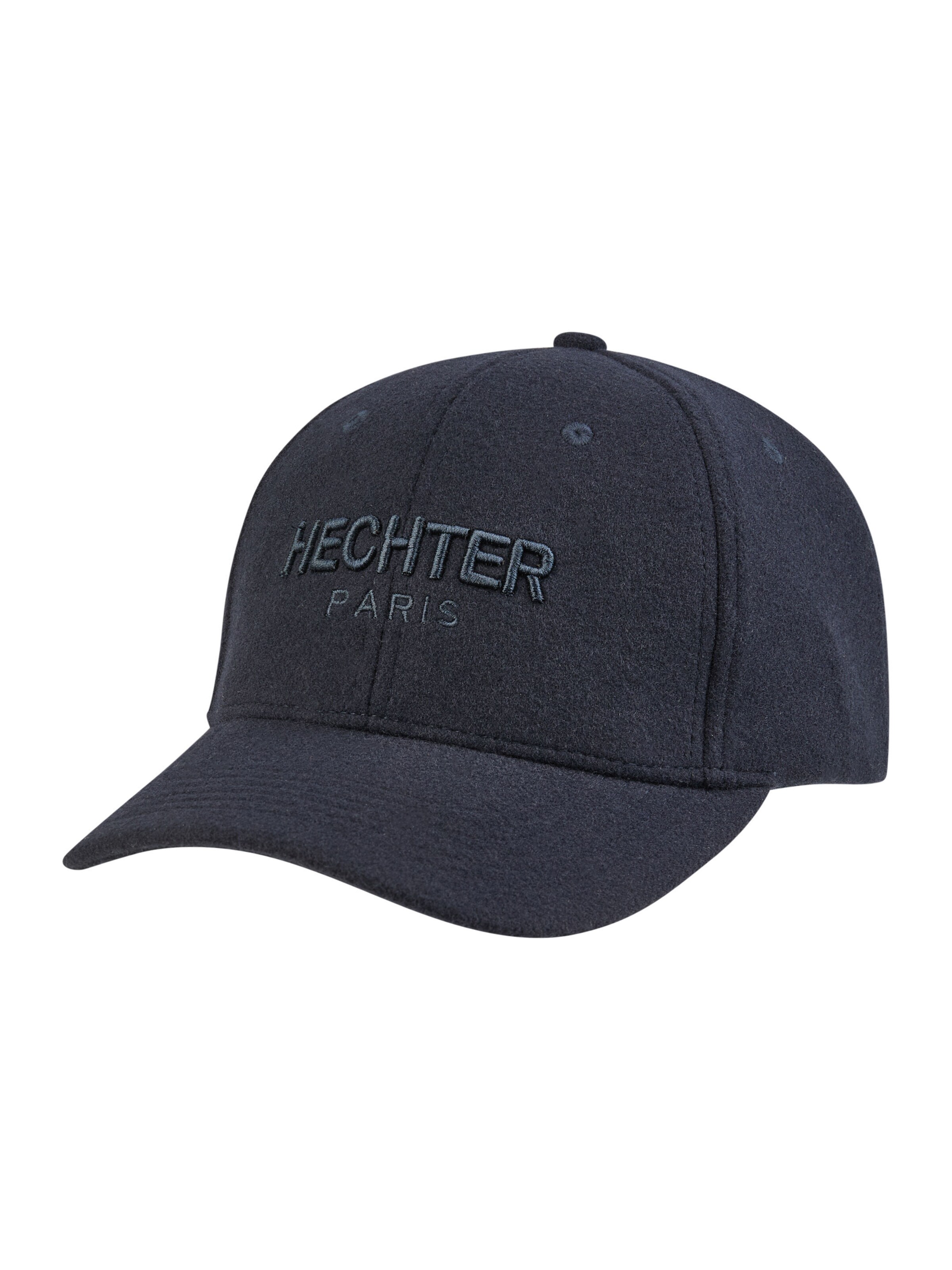 Casquette HECHTER PARIS en bleu : devant