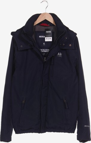 Abercrombie & Fitch Jacket & Coat in XL in Blue: front