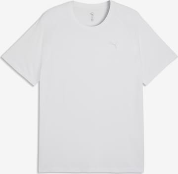 T-Shirt fonctionnel 'Pwrtrain' PUMA en blanc : devant