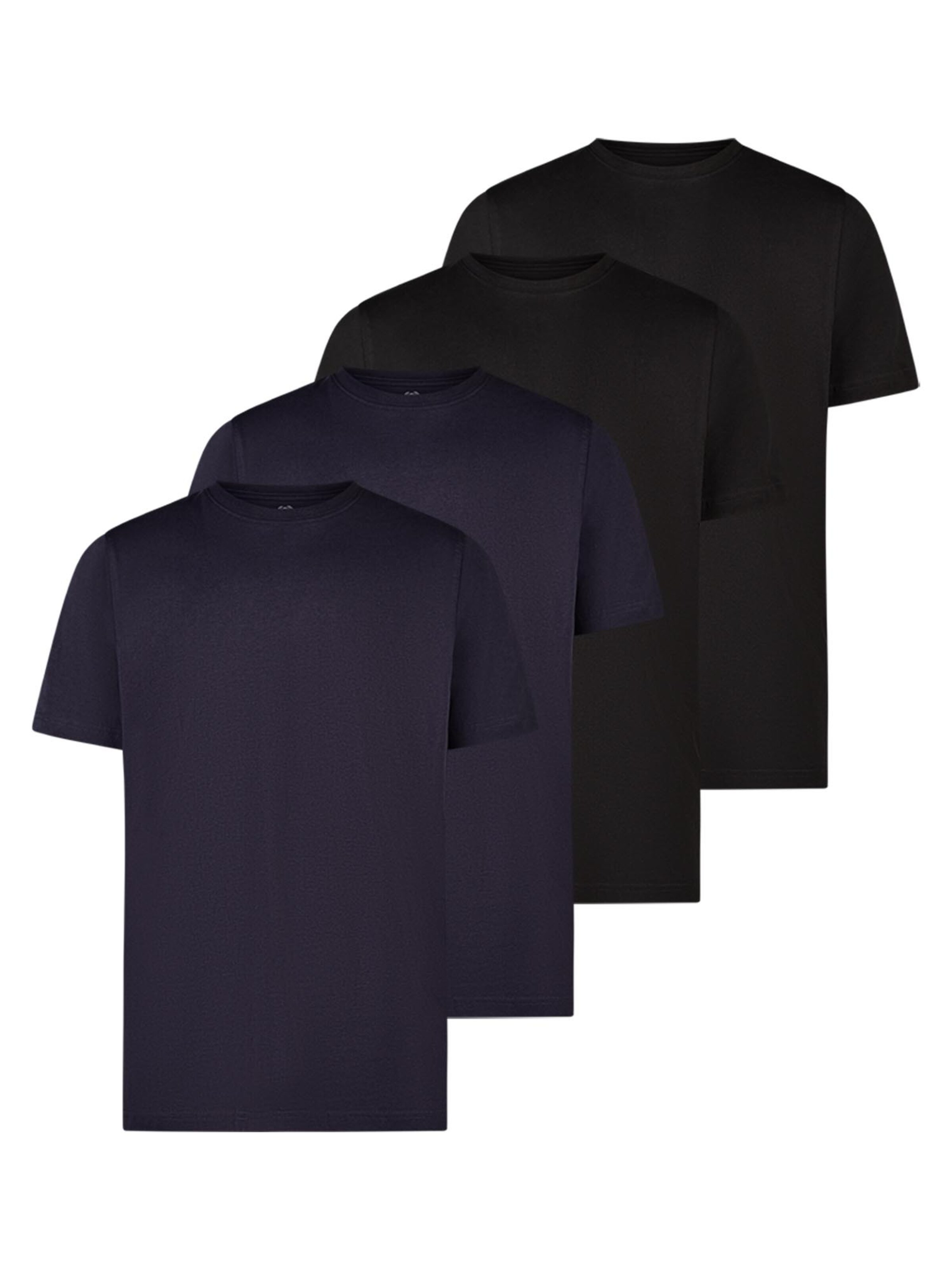 LERROS Shirt 'Basic' in Blauw: voorkant