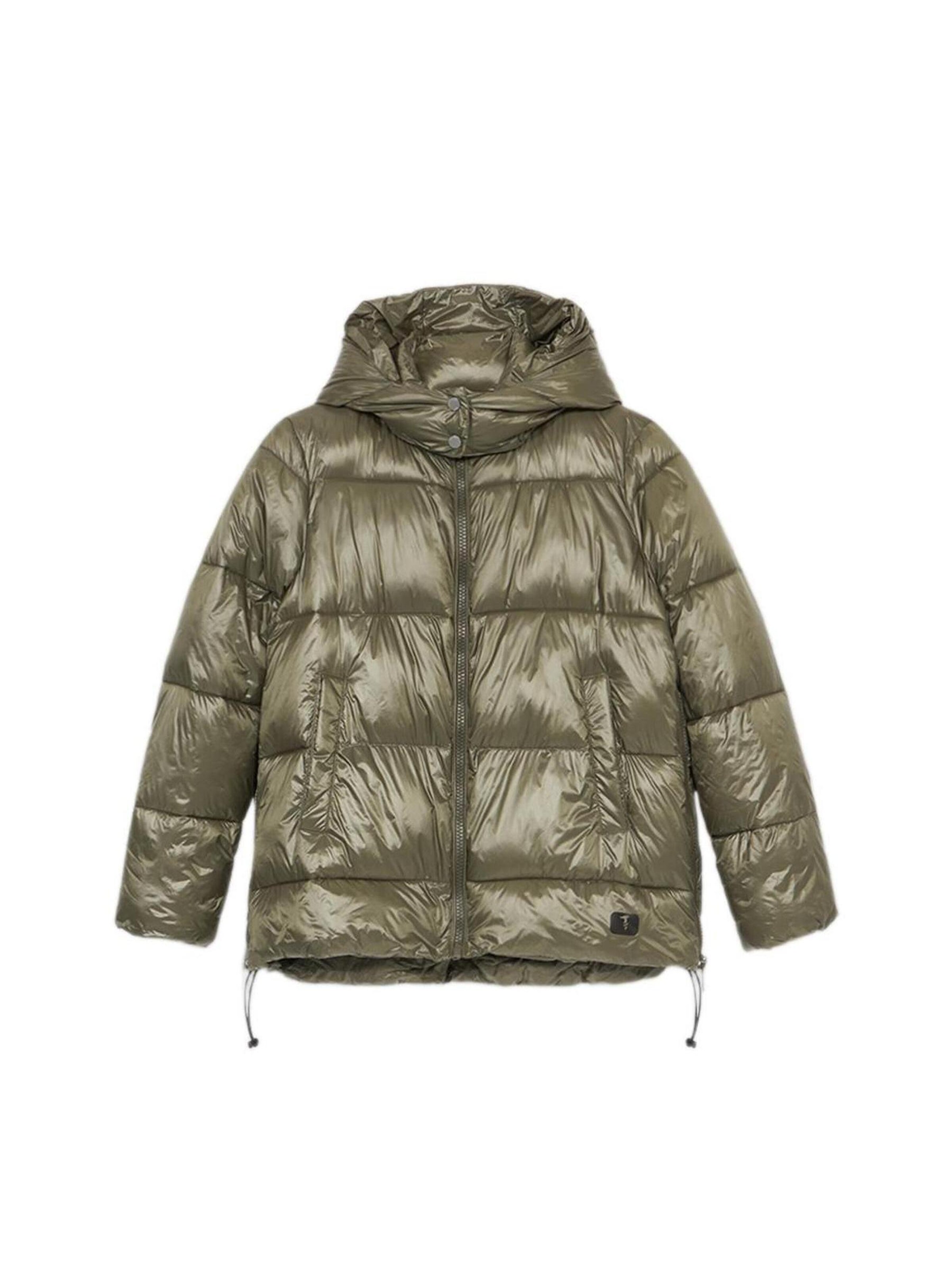 Trussardi - Chaqueta de invierno en verde: frente