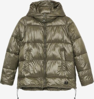 Trussardi - Chaqueta de invierno en verde: frente