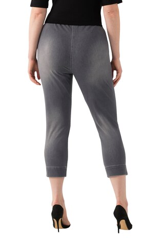 Ulla Popken Slim fit Pants 'Sienna' in Grey