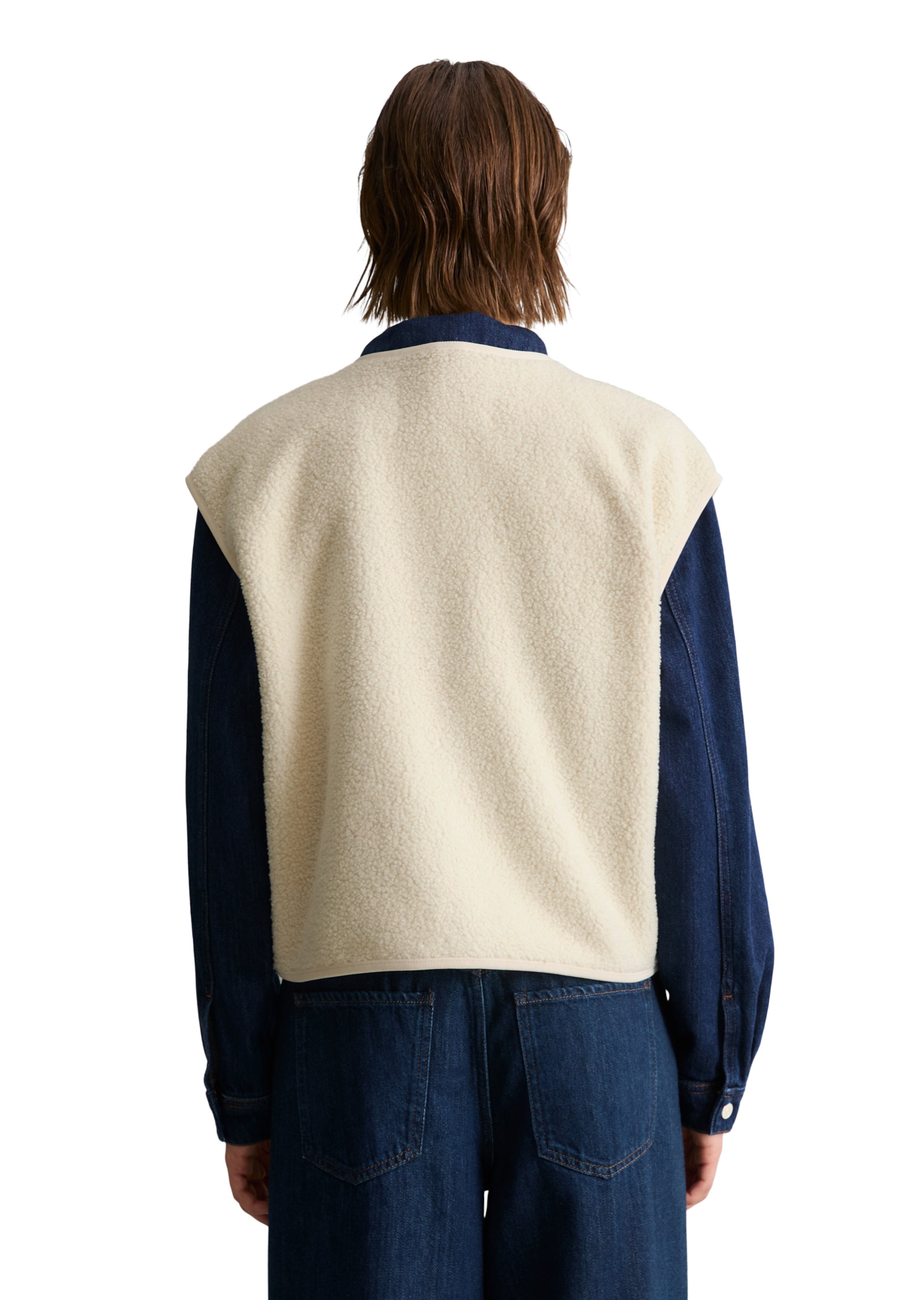 Marc O'Polo DENIM Bodywarmer in Wit