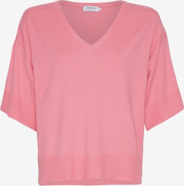 Pullover 'Rachelle' di MSCH COPENHAGEN in rosa: frontale
