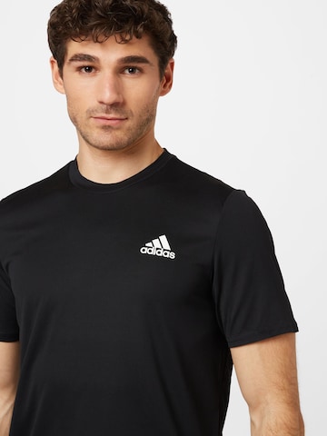 juoda ADIDAS SPORTSWEAR Sportiniai marškinėliai 'Designed For Movement'