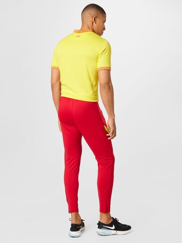 NIKE Slim fit Workout Pants 'Strike' in Red