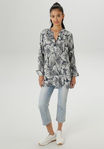 Aniston SELECTED Bluse in Grau