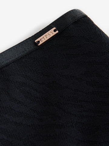 juoda Lipsy Moteriškos kelnaitės