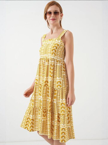 Bigdart Dress in Yellow: front