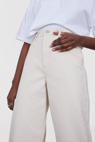 Wide leg Jeans 'Freda' di Aligne in bianco