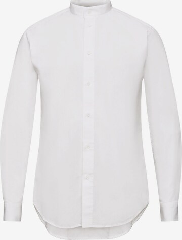 ESPRIT Slim fit Button Up Shirt in White: front