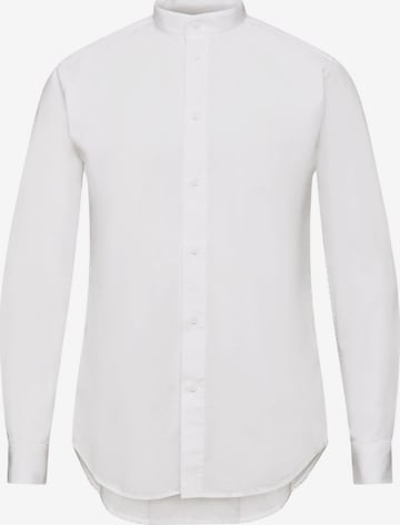 Coupe slim Chemise ESPRIT en blanc : devant