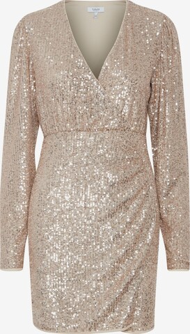 b.young Cocktail Dress 'Solia' in Gold: front