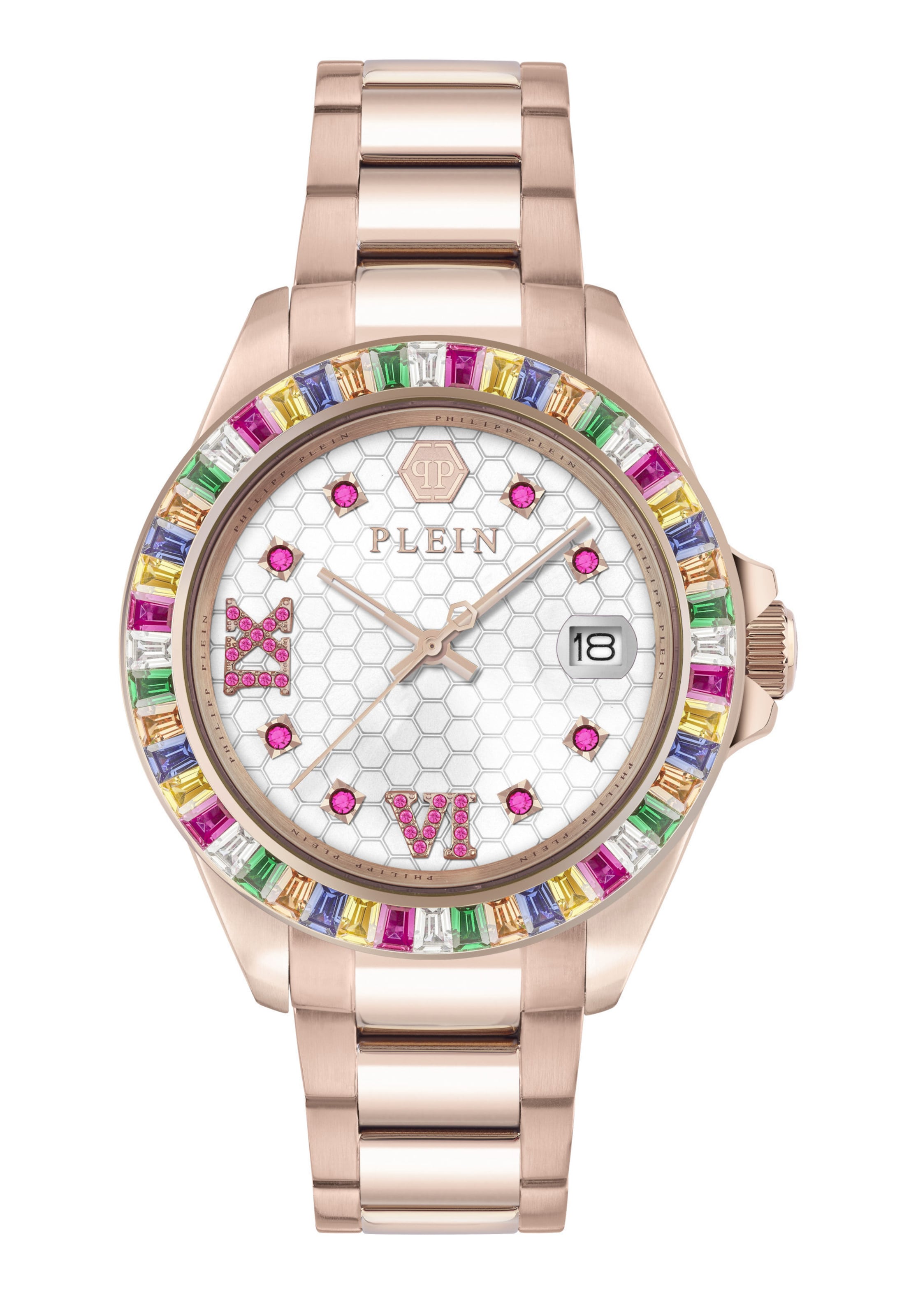 Orologio analogico 'Lady Empire' di Philipp Plein Watches in oro: frontale