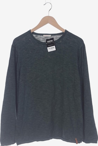 KnowledgeCotton Apparel Pullover XL in Grün: Vorderseite