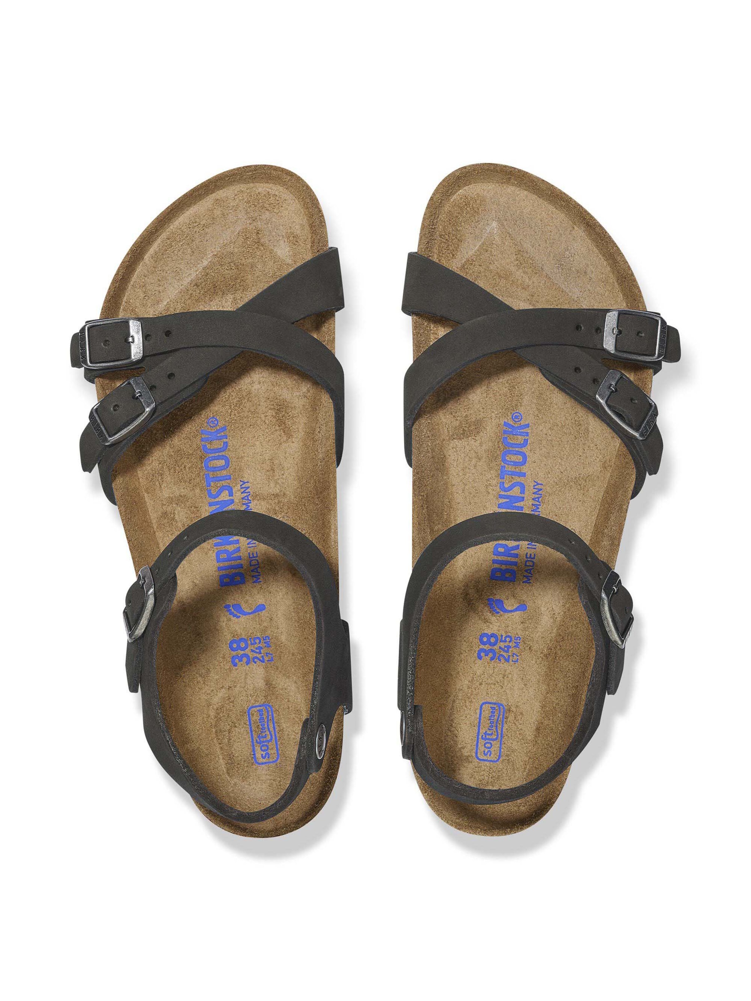 BIRKENSTOCK Sandals 'Kumba Sfb' in Black