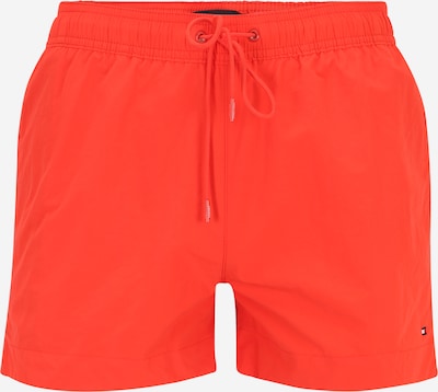 Tommy Hilfiger Underwear Shorts de bain en bleu nuit / rouge / rouge orangé / blanc, Vue avec produit