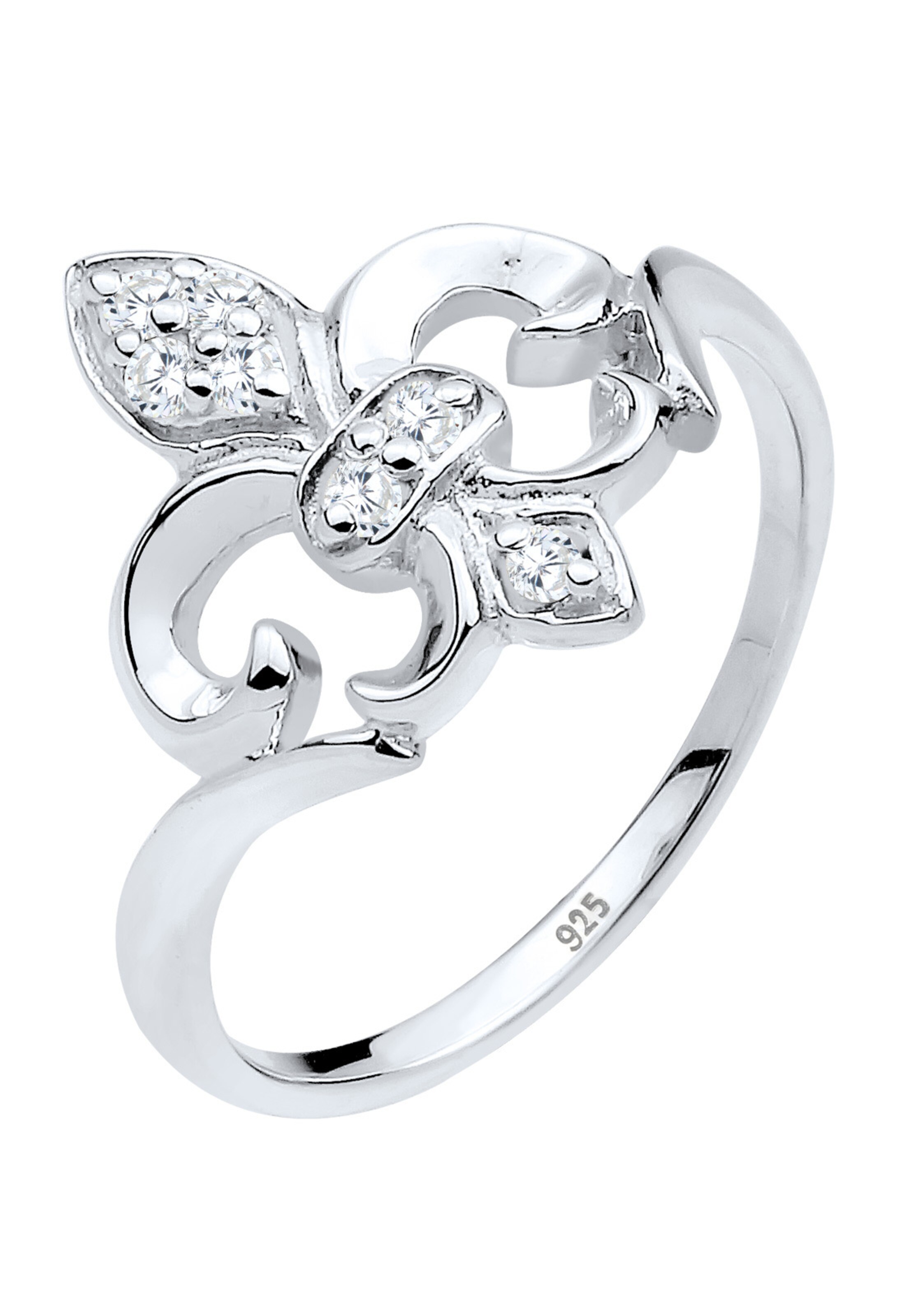 Bague ELLI en argent : devant