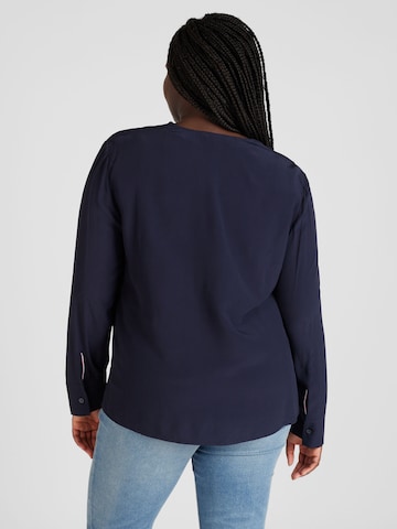 Camicia da donna di Tommy Hilfiger Curve in blu