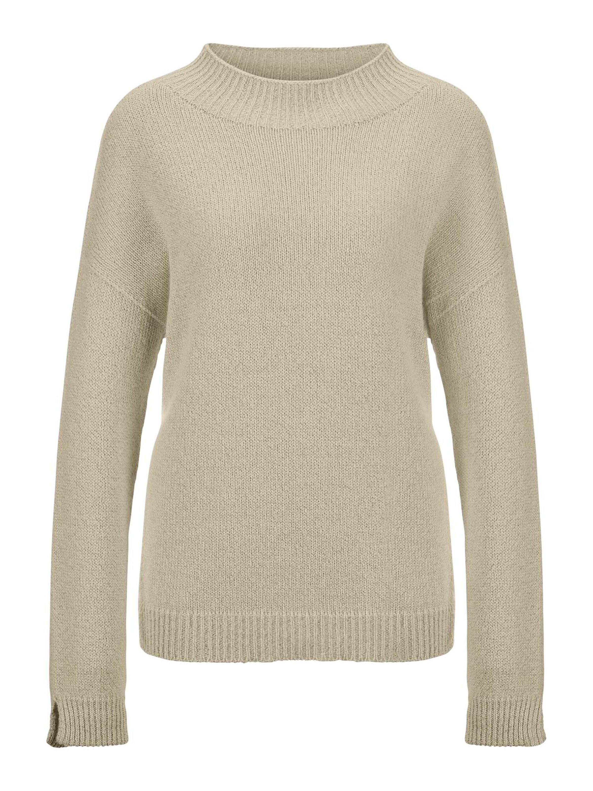 MADELEINE Pullover in Beige: Vorderseite