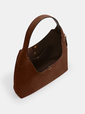 COACH Наплечная сумка в Коричневый
