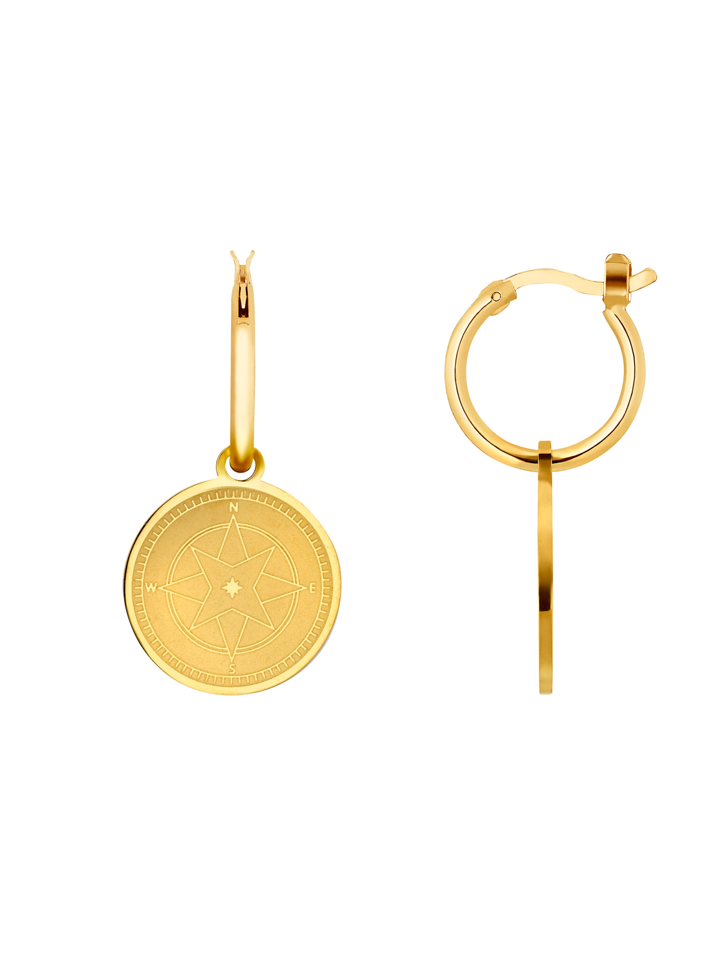 Boucles d'oreilles 'Thea' Heideman en or