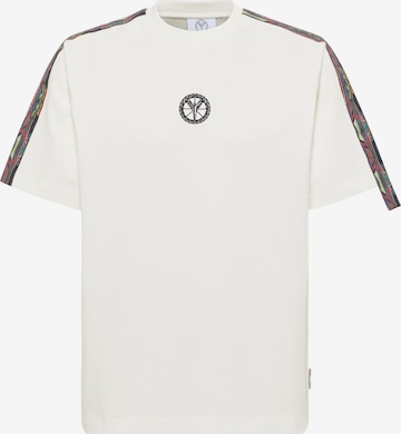 T-Shirt 'Evoli' Carlo Colucci en blanc : devant