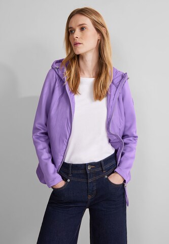 STREET ONE Between-Season Jacket in Purple: front