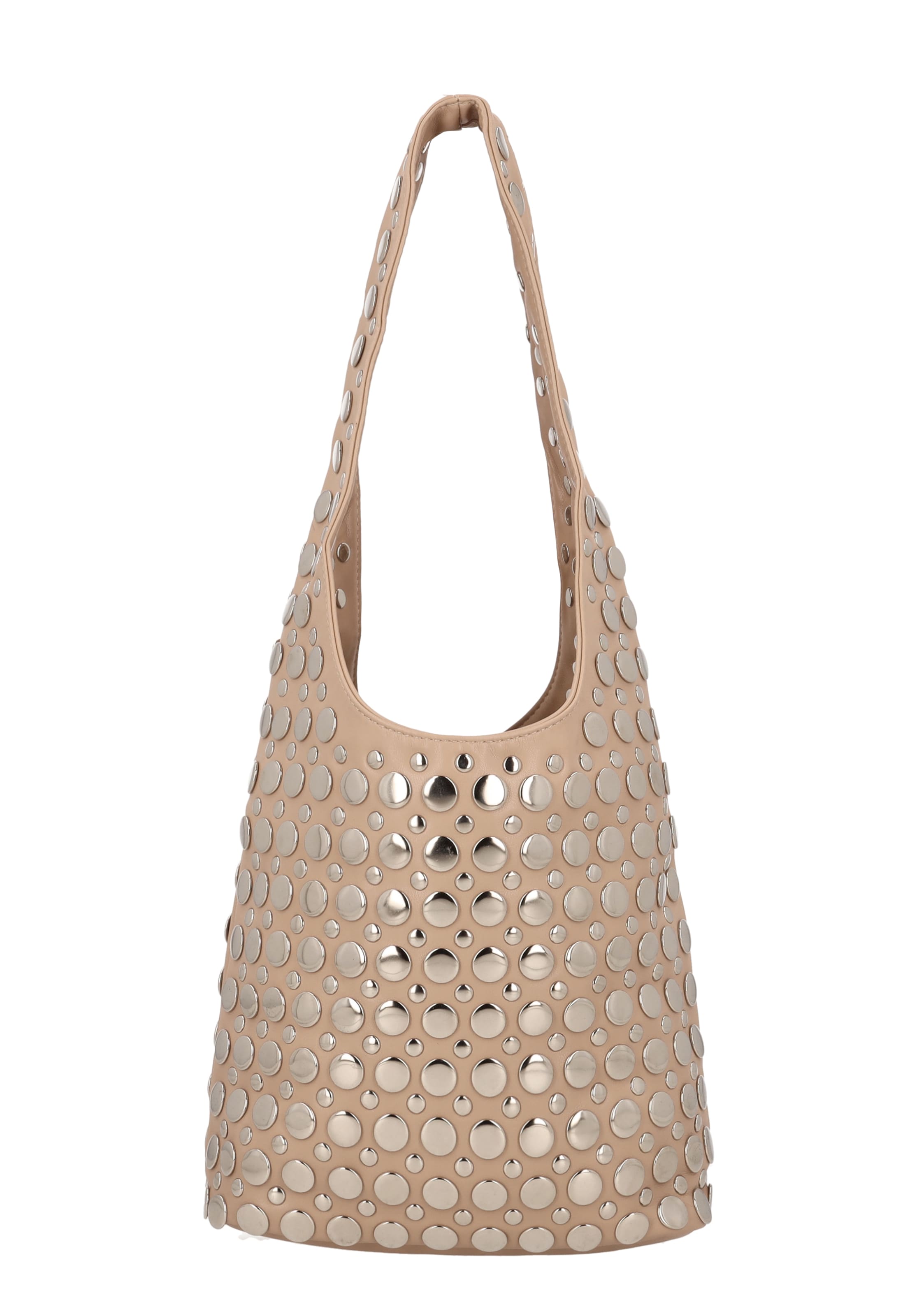 faina - Shopper em bege: frente