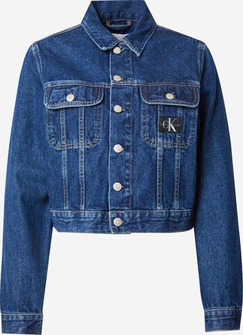 Calvin Klein Jeans Overgangsjakke '90'S' i blå: forside