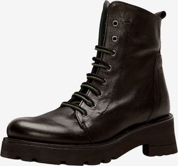 FELMINI Schnürstiefelette in Braun: Vorderseite