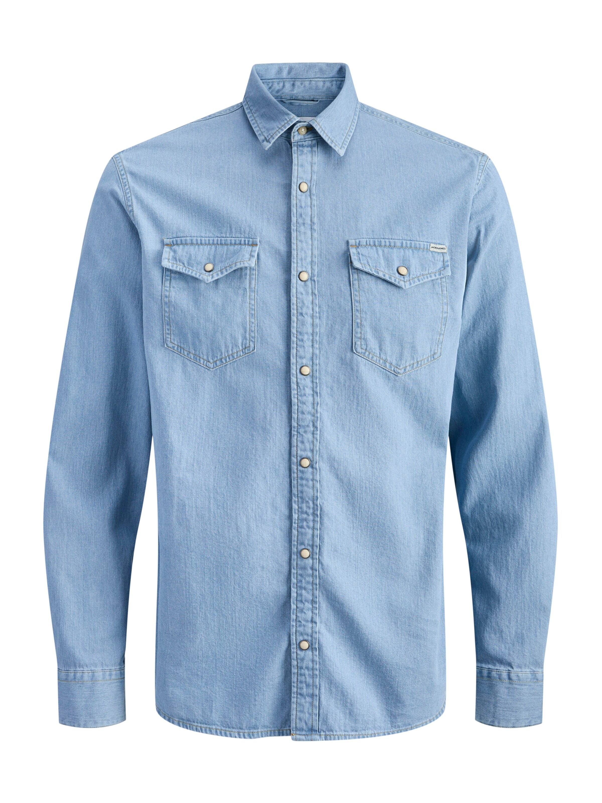 JACK & JONES Triiksärk 'JJESHERIDAN', värv sinine: eest vaates