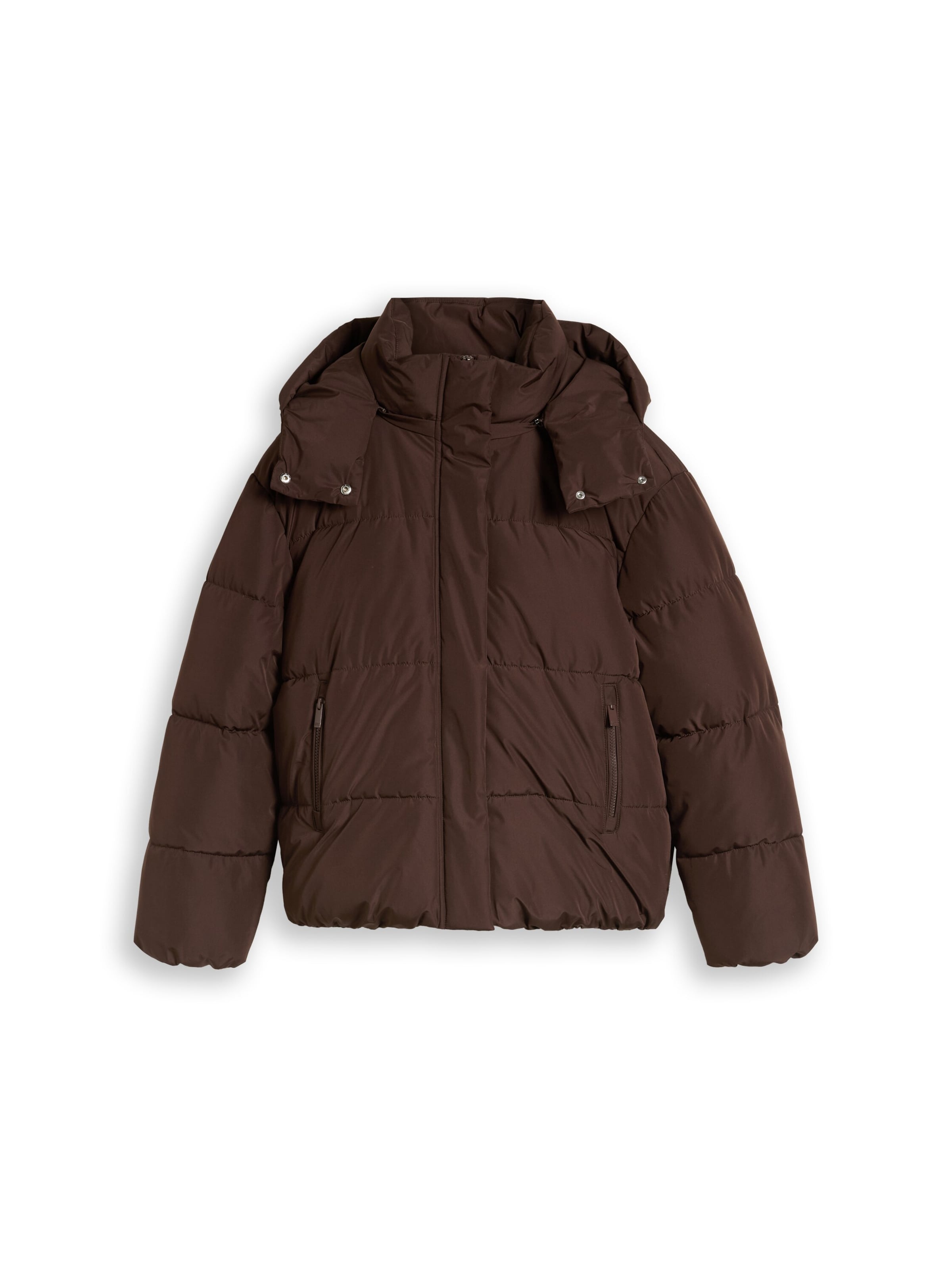 TOM TAILOR DENIM Jacke in Braun: Vorderseite