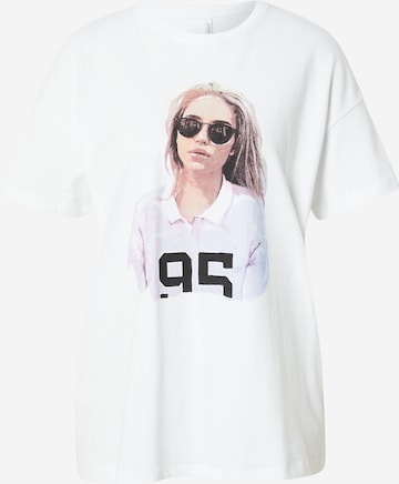 ONLY - Camiseta 'TAMMY' en blanco: frente