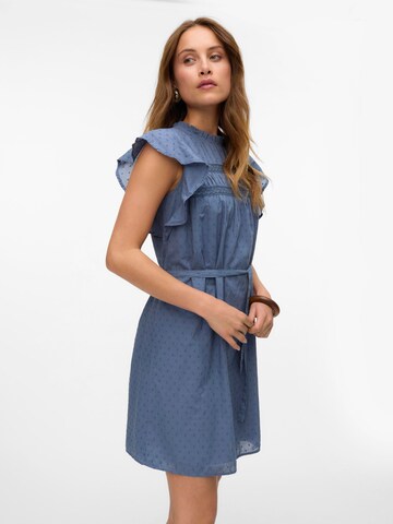 VERO MODA Jurk 'VMTrine' in Blauw