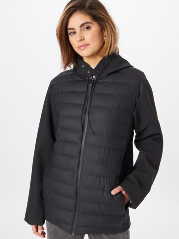 RAINS Between-Season Jacket in Black: front