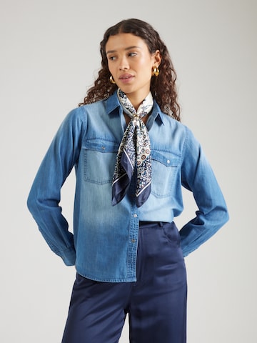 Chemisier 'SANSA' Pepe Jeans en bleu : devant