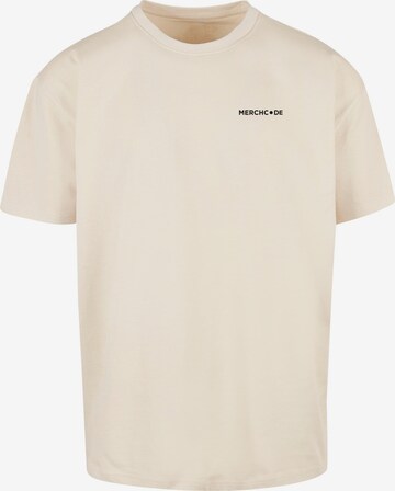 Merchcode Shirt 'Essentials New Generation' in Beige: front