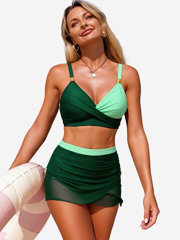 Magicshe Bikini in Green: front