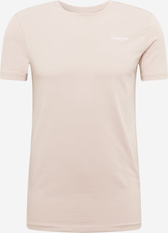 Maglietta di G-Star RAW in rosa: frontale