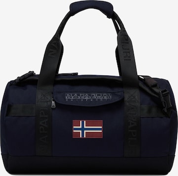 Sac week-end NAPAPIJRI en bleu : devant