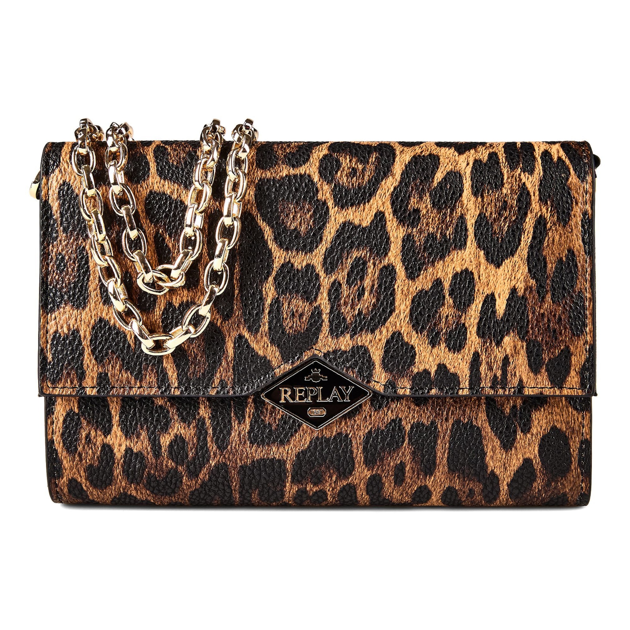 Pochette di REPLAY in marrone: frontale