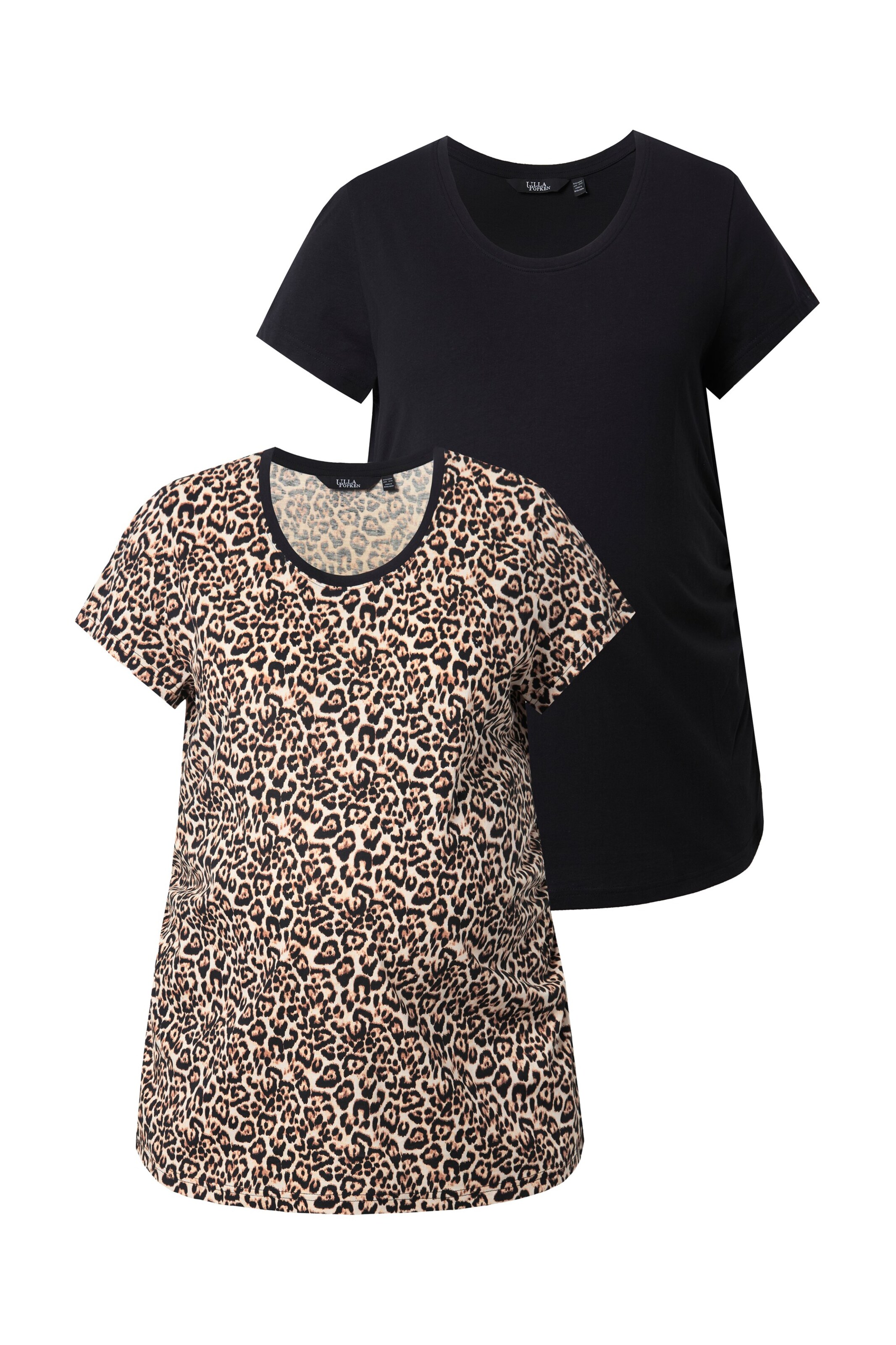 Ulla Popken Shirt in Oranje: voorkant